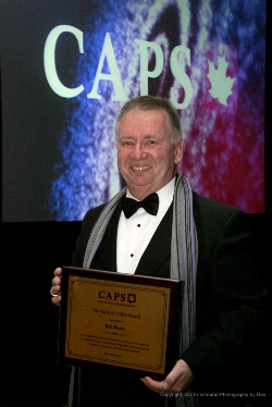 Bob 'Idea Man; Hooey, 2011 Spirit of CAPS award winner